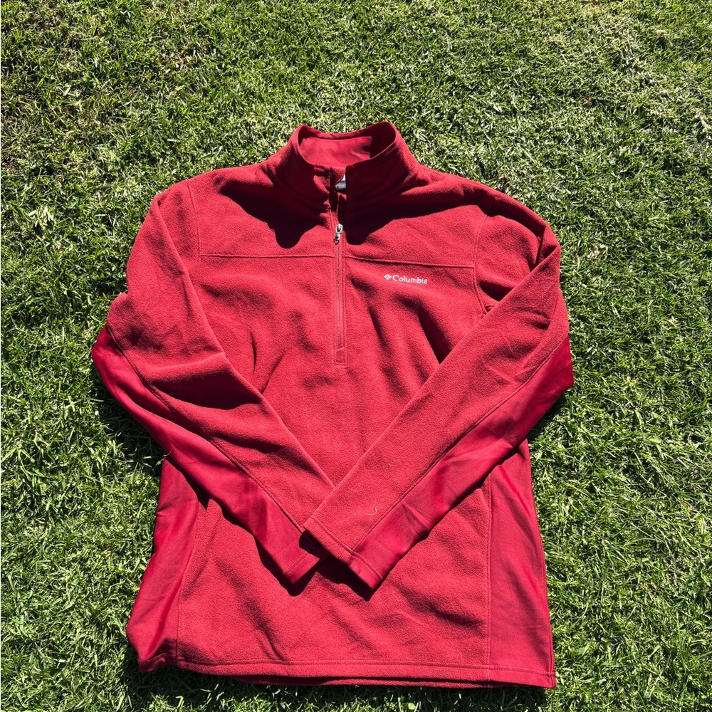 Columbia Women's Vibrant Red Turtleneck Sweater